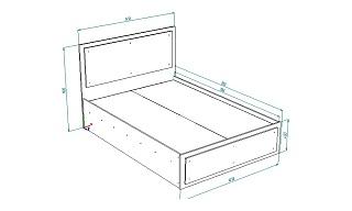 Кровать Луиза - 1 1400