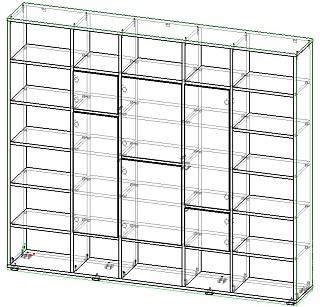 Стеллаж Куб - 4