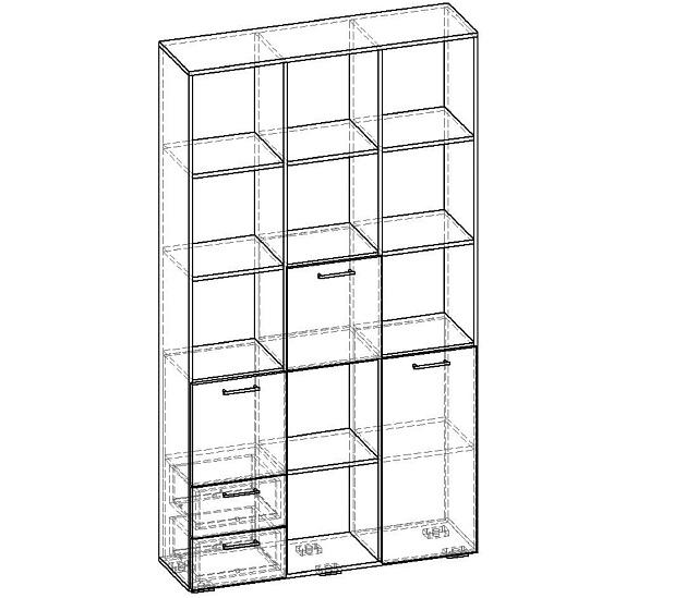 Стеллаж Бриз - 3.03