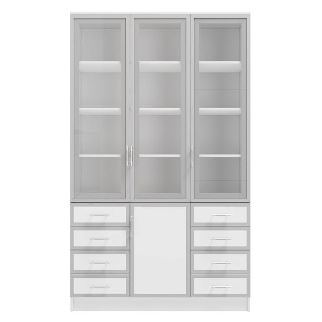 Книжный шкаф Альма - 21 Белый