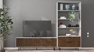 Стенка Верия-2 Белый