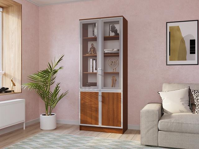 Книжный шкаф Альма - 9 Орех Экко