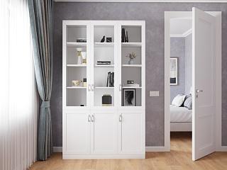 Книжный шкаф Библиограф - 3 №3 Белый