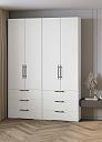 Шкаф распашной Мори-Хелена - 9 Белый