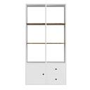 Стеллаж Оренсе - 9 Белый