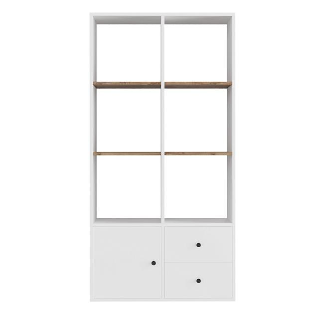 Стеллаж Оренсе - 9 Белый