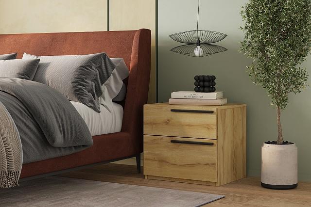 Тумба прикроватная Лорена Пакс - 4 Дуб Золотистый