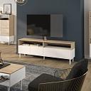 Тумба под ТВ Ниш Белый