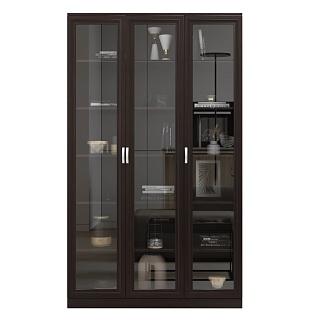 Книжный шкаф Библиограф - 3 №1 Венге