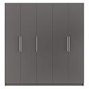 Шкаф распашной Калифорния - 5 Графит