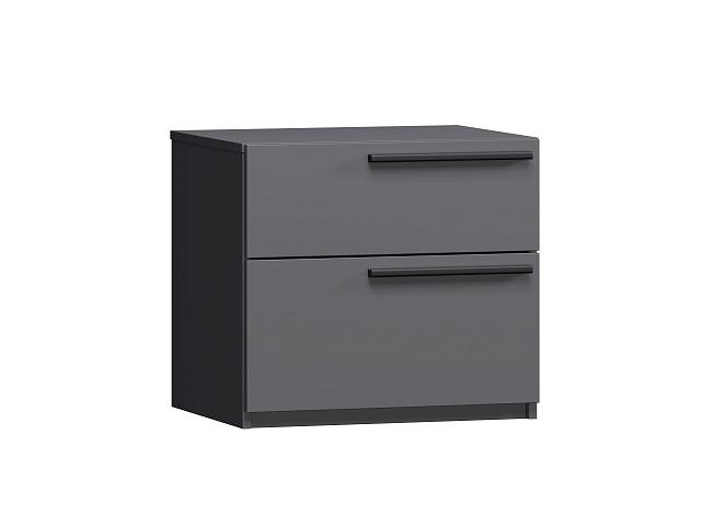 Тумба прикроватная Лорена Пакс - 4 Графит