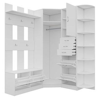 Прихожая Ольга - 13 Белый