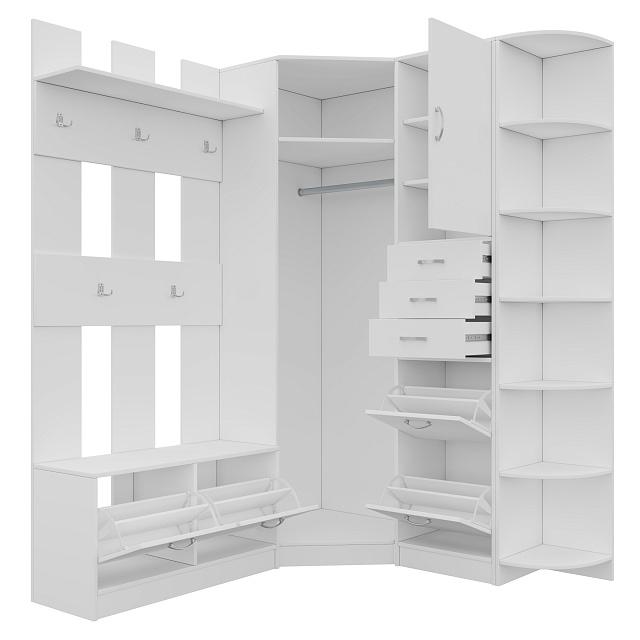 Прихожая Ольга - 13 Белый