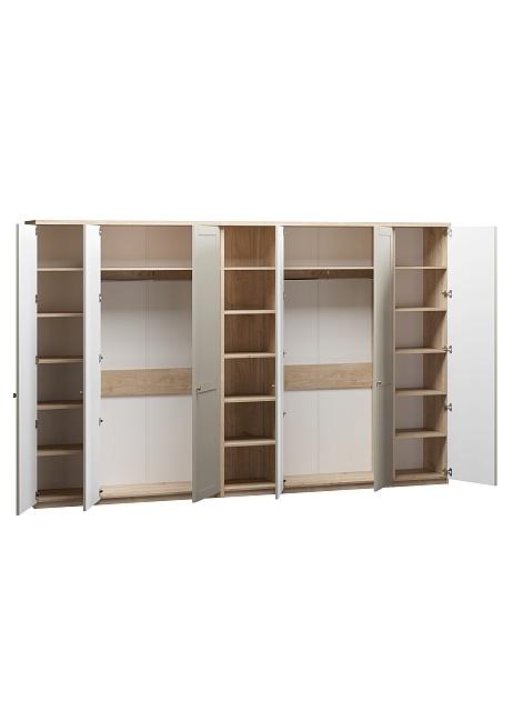 Шкаф распашной София РАХ - 24 МДФ Кастелло Медовый / Кашемир