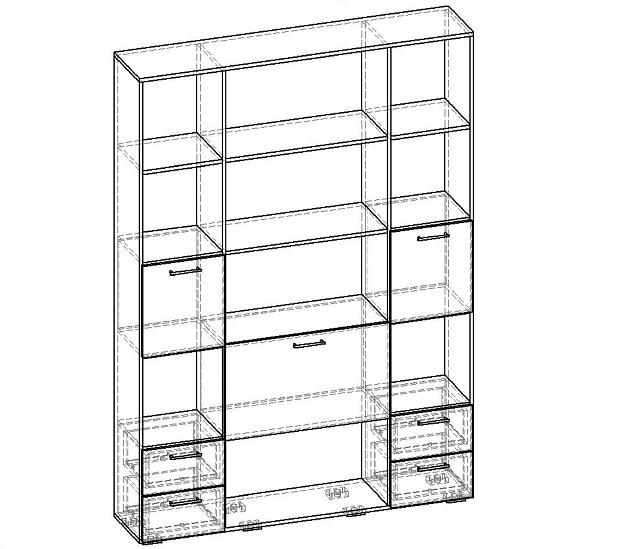 Стеллаж Бриз - 6.02