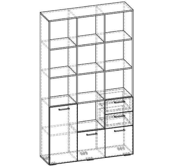 Стеллаж Бриз - 3.01