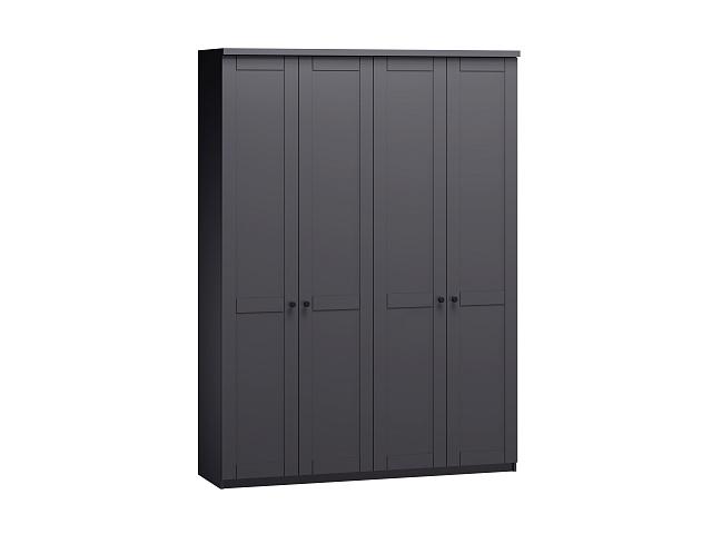 Шкаф распашной София РАХ - 3 МДФ Графит