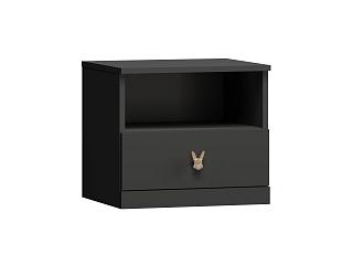 Детская стенка Банни - 3 МДФ Черный Агат