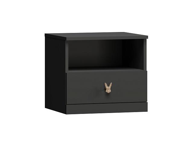 Детская стенка Банни - 3 МДФ Черный Агат