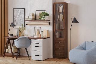 Стеллаж Билли - 59 Орех Экко