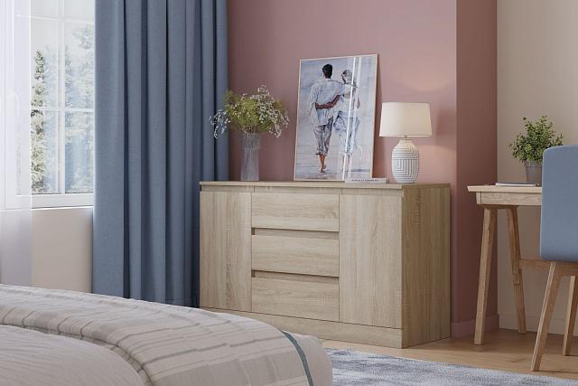 Комод Мальм - 25 Дуб Сонома