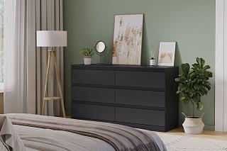 Комод Мальм - 23 Черный