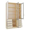 Книжный шкаф Альма - 21 Дуб Молочный