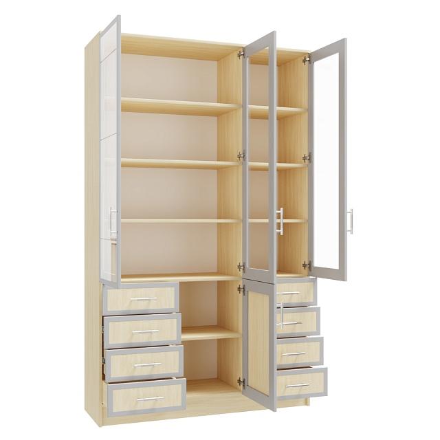 Книжный шкаф Альма - 21 Дуб Молочный