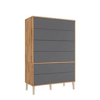 Комод Скарлет - 10 Графит