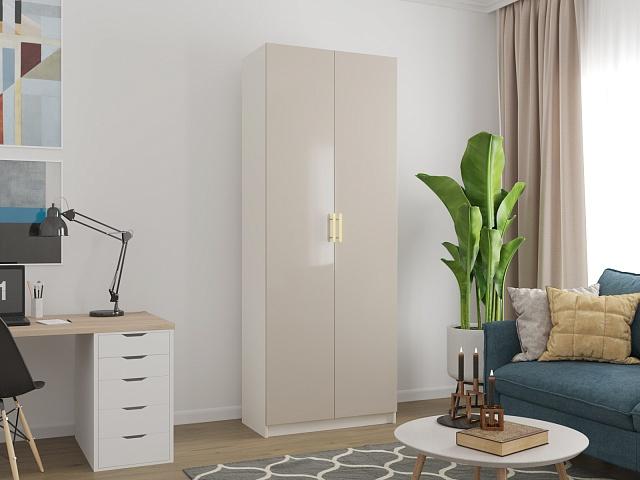 Шкаф распашной Браззавиль - 2 Грейдж