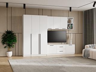 Стенка Лорена Пакс - 21 Белый