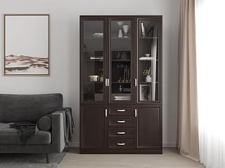 Книжный шкаф Библиограф - 3 №8 Венге