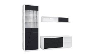 Стенка Бостон - 4 Черный