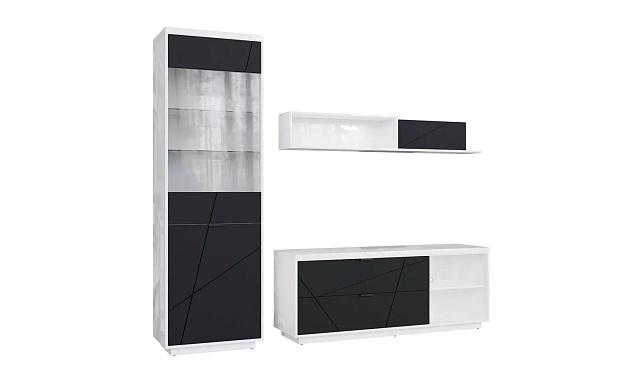 Стенка Бостон - 4 Черный