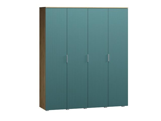 Шкаф распашной Салерно 4 Аквамарин