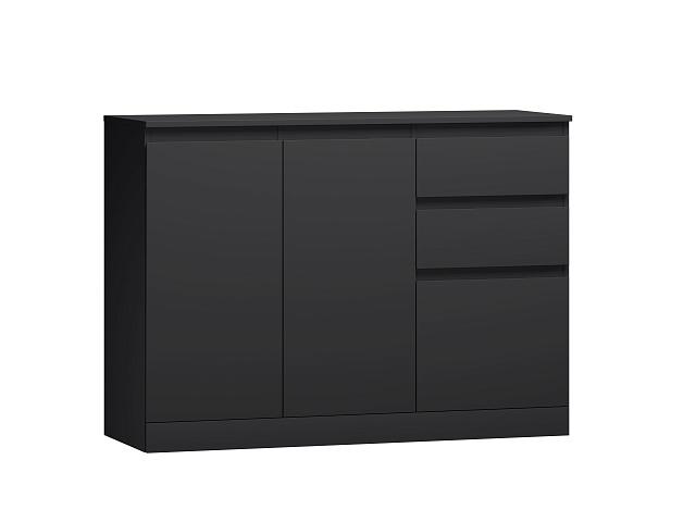 Комод Мальм - 22 Черный