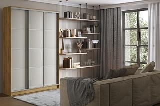Шкаф-купе Борнео - 3.2С Дуб Золотистый
