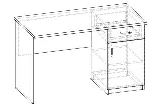 Письменный стол Лидер - 1.1 1200 СП.006.1200-01