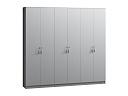 Шкаф распашной Монтана - 6 Стальной Серый
