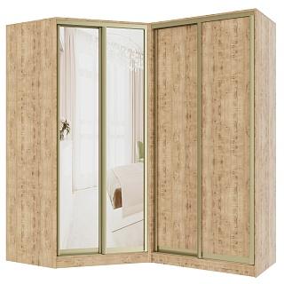 Шкаф-купе угловой Ромео - 3 Дуб Бунратти