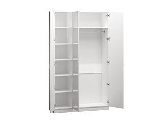 Шкаф распашной Лайт-3 Белый