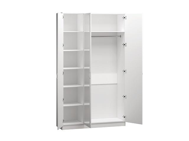 Шкаф распашной Лайт-3 Белый
