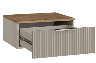 Тумба прикроватная подвесная Салерно 1 Кашемир