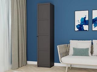 Шкаф распашной Скаген - 1 Графит