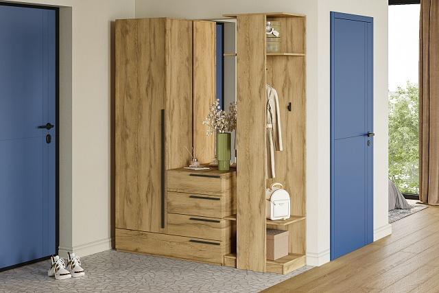 Прихожая Лорена Пакс - 6 Дуб Золотистый