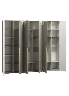 Шкаф распашной Брей - 3 Кашемир