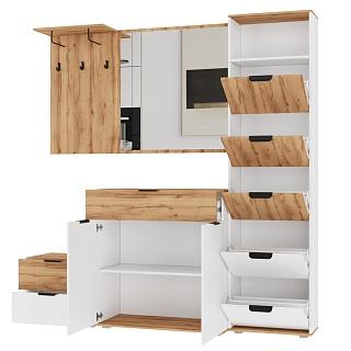 Прихожая Санти - 2 Белый