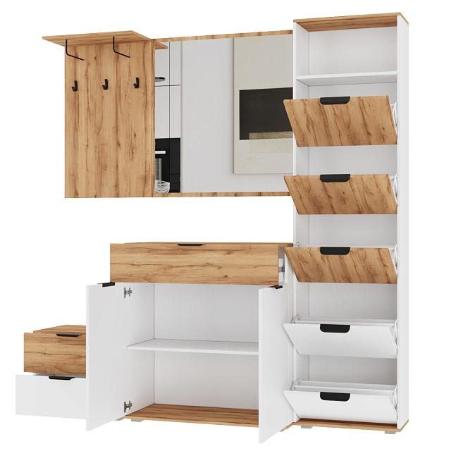 Прихожая Санти - 2 Белый