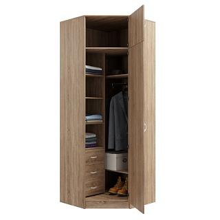 Шкаф угловой Алиса - 12 Дуб Сонома