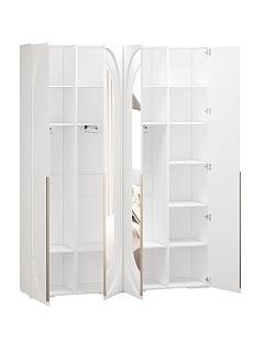 Шкаф распашной Брей - 2.1 Белый